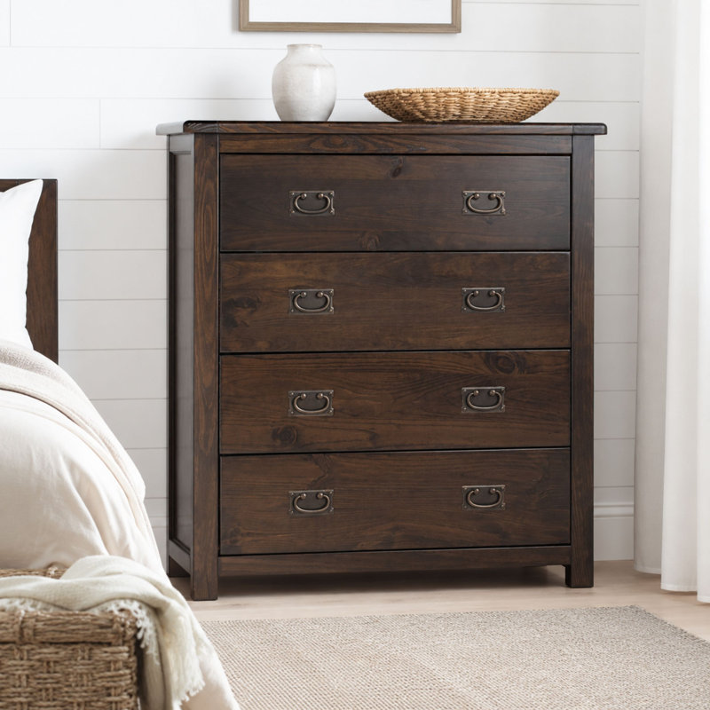 Somerville 90cm W 4 - Drawer Chest of Drawers