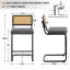Tabouret rembourré en velours Krickelin-1200008072-1200008073-1196994196