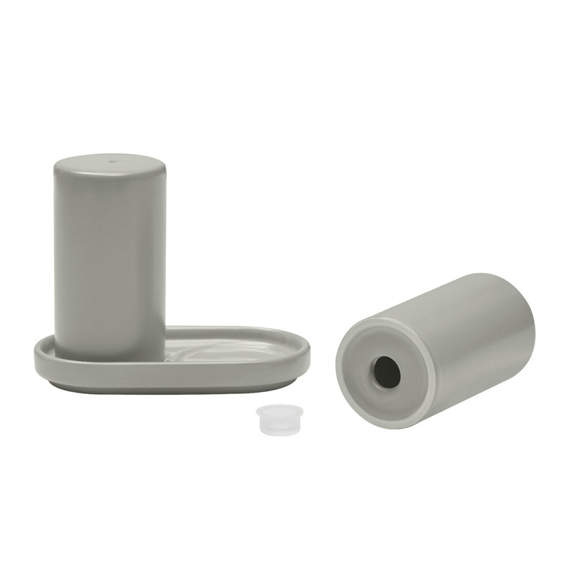 PILAR Salt & Pepper Shaker Set - Agave Green, Moonbeam