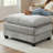 Modular Cloud Sofa Ottoman - Comfy Double Layer Cushion, Living Room Seating-1210193499