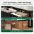 King Bed Frame with Storage Drawers & Headboard, Platform Bed with Led Light & Charging Station, Black-589060380-589060383