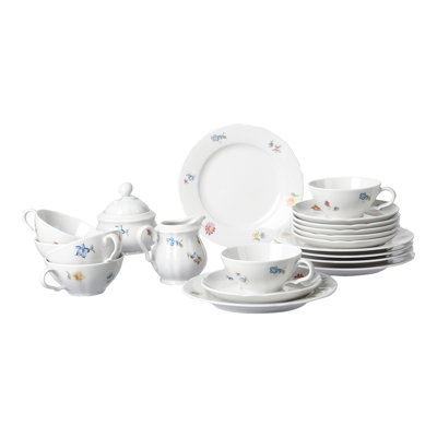 Seltmann Weiden Marie Luise Streublumen Floral Teapot Set For 6