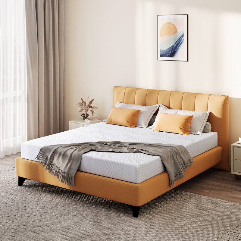 6" Firm Memory Foam Mattress, Twin, 6"