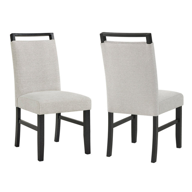 Chaise d'appoint de salle à manger 2Pc