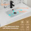 Ensemble de meuble-lavabo simple 30 po avec plateau d'évier Breonica Shaunda, robinet en alliage de zinc, portes à fermeture en douceur-100489074