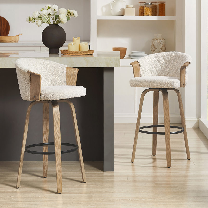 Tabouret de bar et de comptoir Lesli