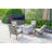 Dannion 4 - Person Patio Conversation Sets with Cushions