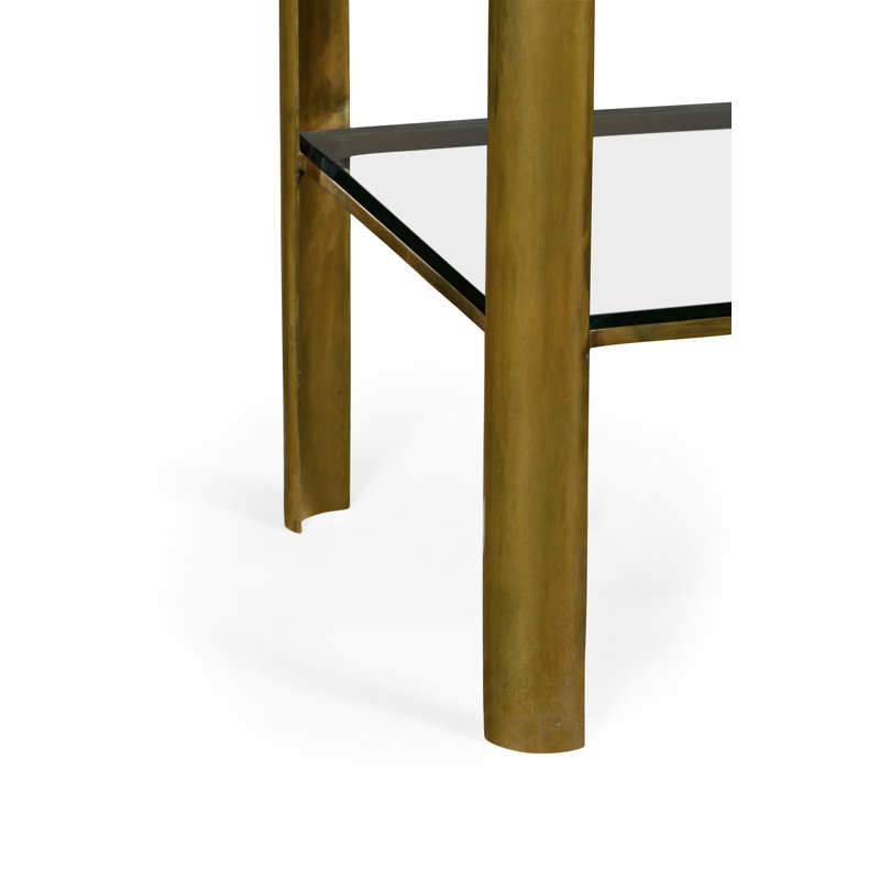 Cosmo Glass End Table