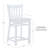 Khrystian Solid European Beech Wood Counter Stool-405716216
