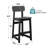 Simple and Modern HDPE Outdoor Bar Stool Adirondack Chair Set of 2-1962969911