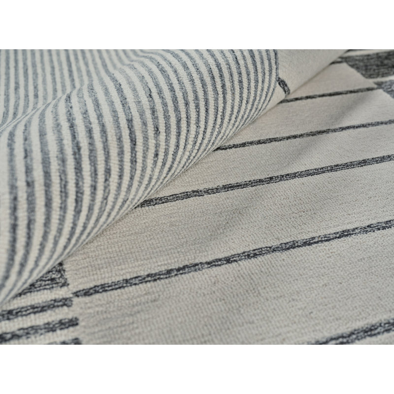 Castine Handmade Geometric Area Rug, Rectangle 14' x 18'