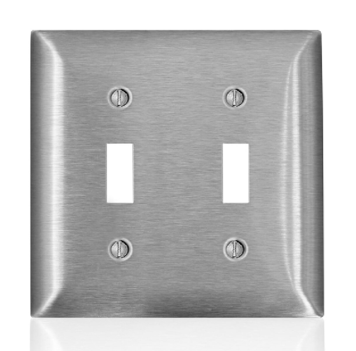 Leviton 00SL2-000 C-Series Toggle Wall Plate, Metal - Wayfair Canada