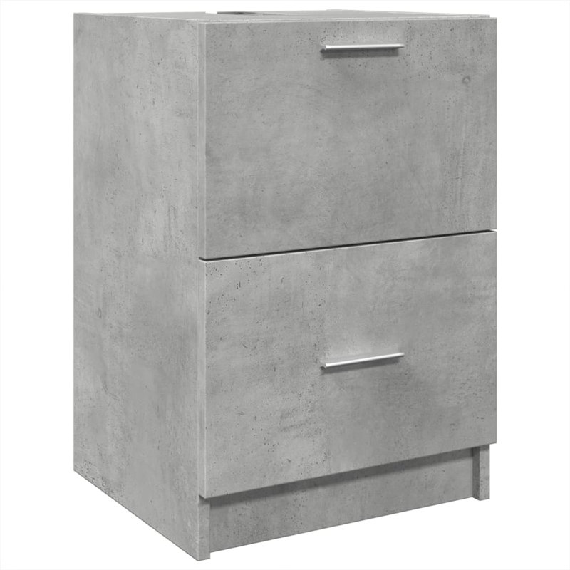 Briell Under Sink Cabinet, Concrete grey