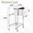 Night Stand Set Of 2, Nightstand With Fabric Storage Drawer And Open Wood Shelf, End Tables, Bed Side Table