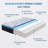Home 12" Medium Cooling Gel Memory Foam Hybird Mattress In A Box-2086276437