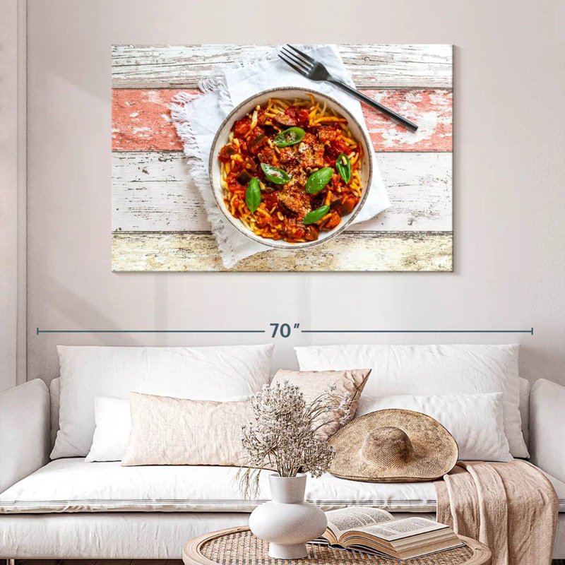 Yarlin Tomato Based Pasta, 32" H x 48" W