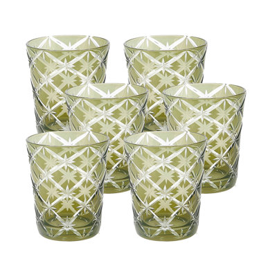 10oz. Handmade Drinking Glass Set