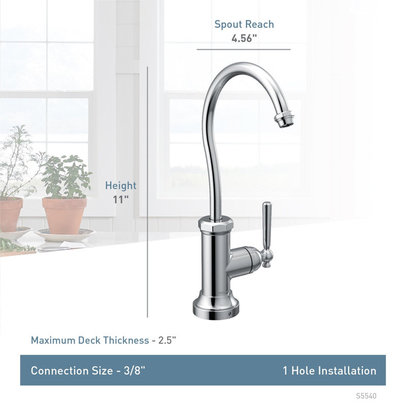 Sip Paterson Cold Water Dispensers, Chrome