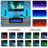 70"Electric Fireplace TV Stand - 12 Flame Colors, Music Sync LED, Adjustable Heat, Fits TVs Up to 80-2047082655-2023085081
