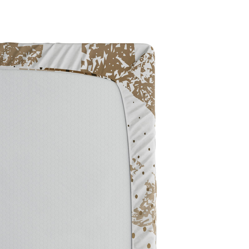 Baseball Microfiber Fitted Sheet, Queen Fitted Sheet
