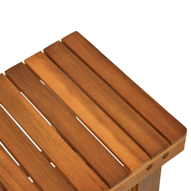 Solid Wood Storage Bench