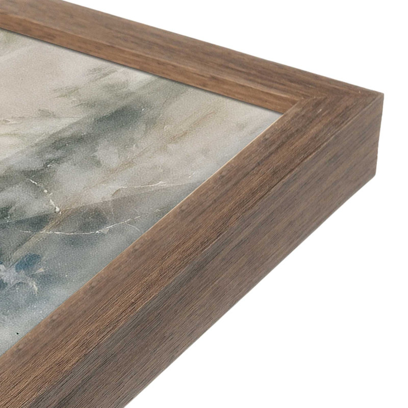 Cadeaux de l'hiver, reproduction d'art, 24 po x 36 po, Noyer