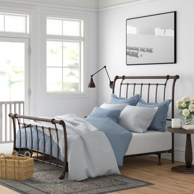 Abell Metal Sleigh Bed