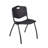 Cain Square X-Base Breakroom Table & 4 M Stack Chairs-32520471