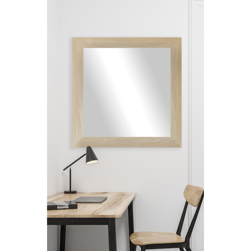 Bahena Flat Wall Mirror, 21.5" x 21.5"