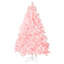 Arbre de Noël artificiel enneigé 6 pi avec base en métal 6 pi -445395316