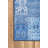 Blue Patchwork Woven Base Decorative Carpet-857613502