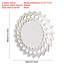 Miroir d'appoint mural moderne et contemporain