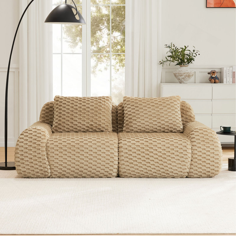 Canapé modulaire Boneless, Chameau clair