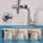 Modern Stainless Steel Kitchen Faucet with Pull-Out Sprayer 3 in 1 Flow Modes-106905852