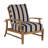 Croquet Teak Patio Chair with Cushions-831153939-831153321-890830902