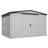 10 ft. W x 8 ft. D Metal Storage Shed-55865211