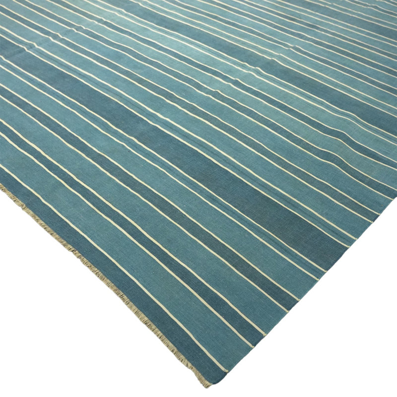 Dhurrie Hand Woven Wool Area Rug