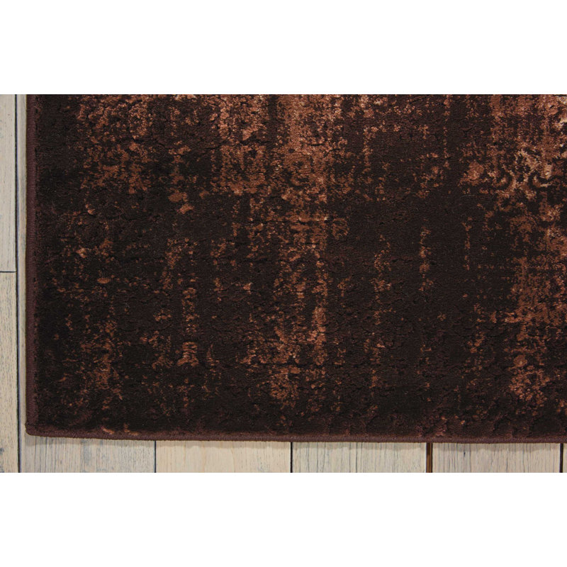 Tapis contemporain au lait Maren, Rectangle 5 pi 3 po x 7 pi 4 po
