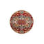 Tapis tissé à motif floral lavable-493053236
