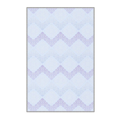 Stylish Hall Carpet 2.6 x 4.9 Feet, 100% Polyester with 8 mm Pile Height | Antibacterial, Non-Slip PVC Felt Dot Underside | Machine Washable, 3D Digital Printing | Perfect for Home Entryways & Living Spaces