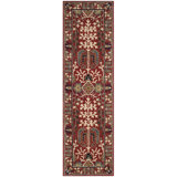 Antiquity Hand-Tufted Red Area Rug
