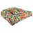 18" x 18" Contoured Outdoor Wicker Seat Cushion (Set of 2)