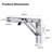 2 Pcs Folding Shelf Brackets