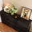 63" W 9-Drawer Sideboard with Metal Slides & Decorative Scalloped Design-207520135
