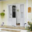 Porte d'extérieur 30 po x 80 po demi-Lite-117195868