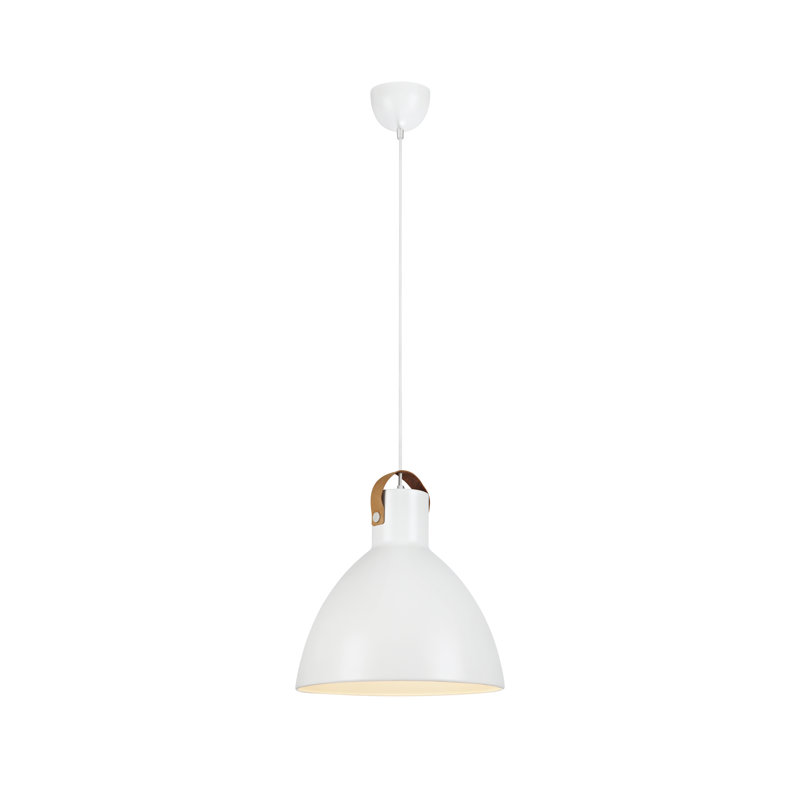 Berryman 1 - Light Dome Pendant, White, 38cm H x 35cm W x 35cm D