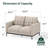 Thompson Upholstered 53.5'' Loveseat-1498288573