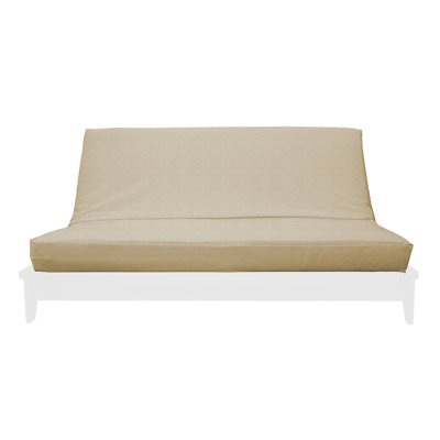 Housse pour futon à coussins carrés