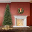 9' Lighted Artificial Fir Christmas Tree