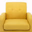 Chaise de salon avec repose-pieds, fauteuil de lecture capitonné avec pieds en bois massif-1134174236